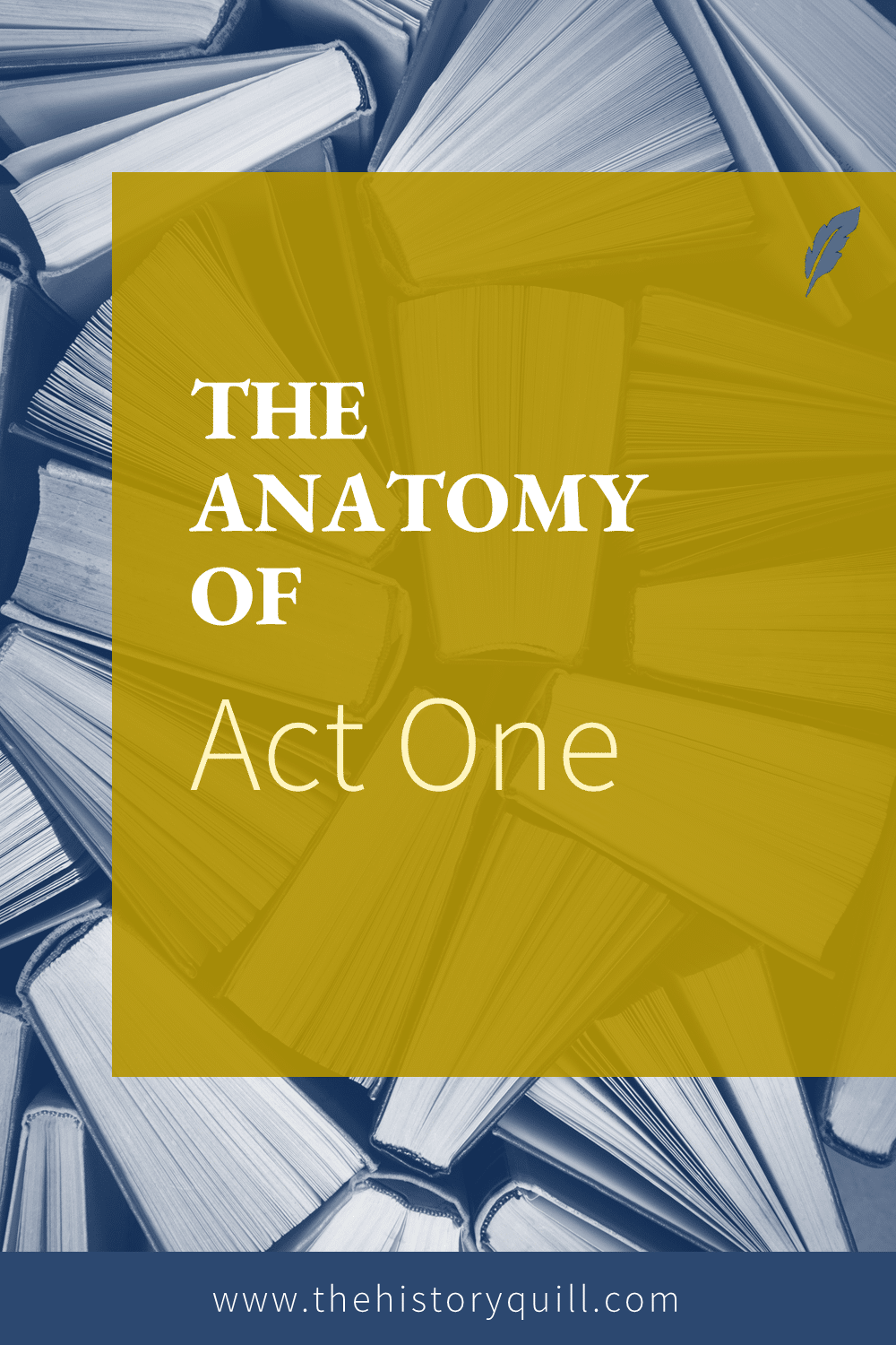 From The History Quill blog, the anatomy of Act One for your historical fiction writing