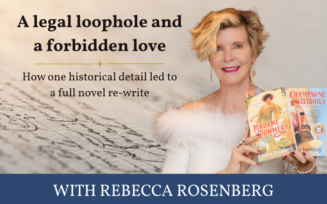 A legal loophole and a forbidden love: How one historical detail led to a full novel rewrite